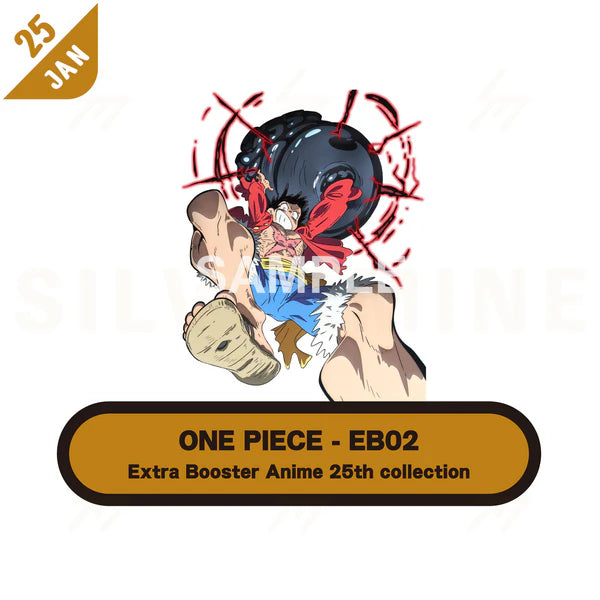 PRE-ORDER: One Piece - EB02 - Extra Booster Anime 25th Collection Sealed Case - RamboTcg