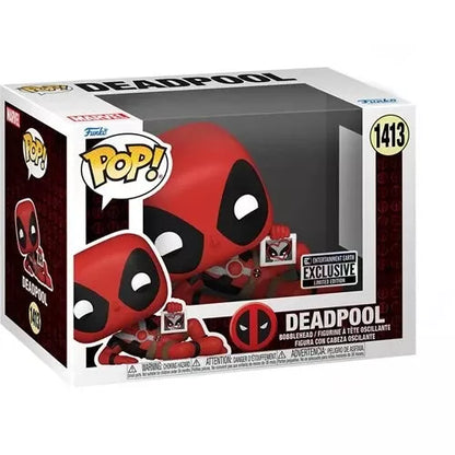 Deadpool Hearts Wolverine Funko Pop! Vinyl Figure #1413 EE Exclusive w/Protector - RamboTcg